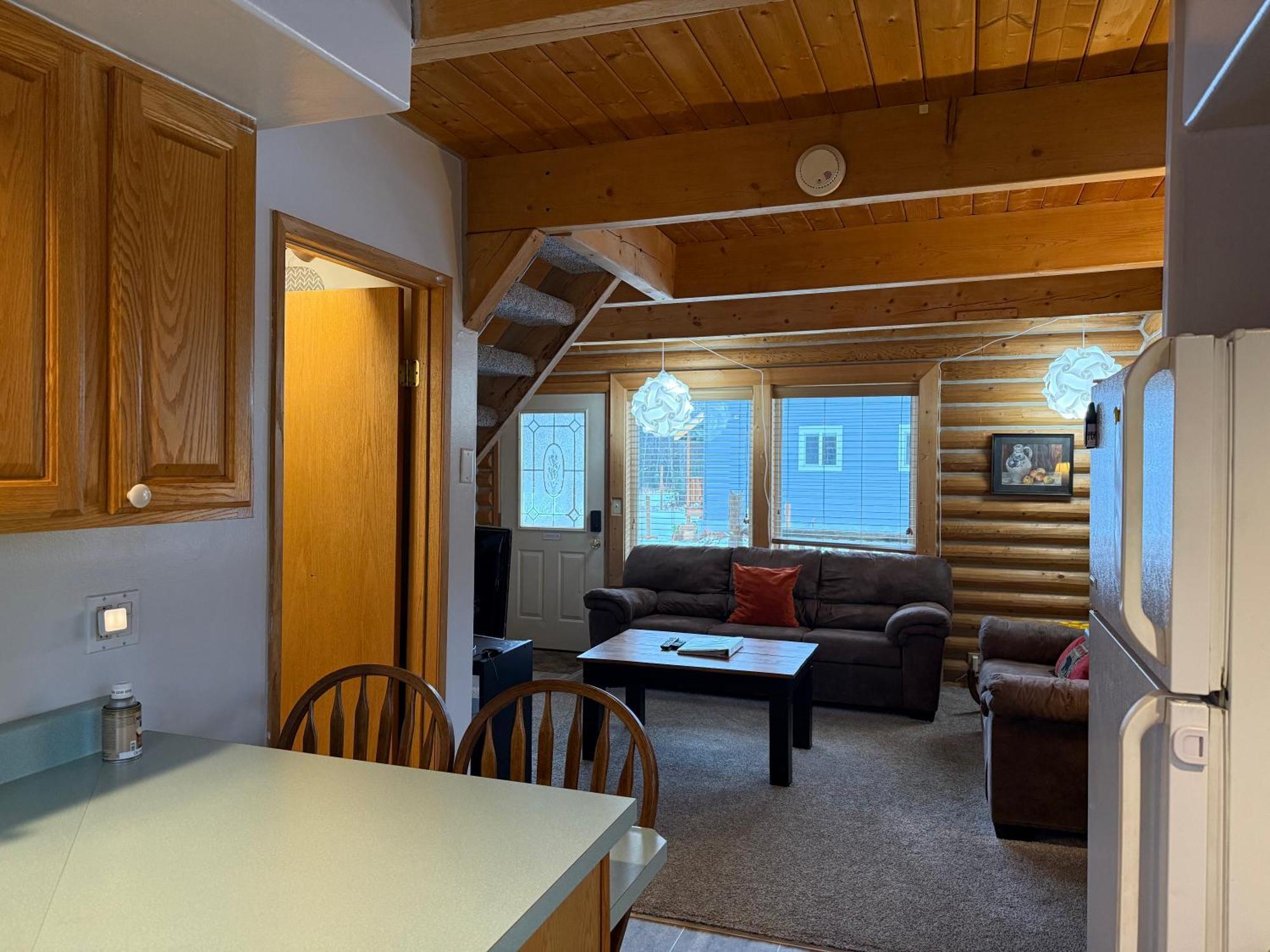 Talkeetna Log Cabin With Hot Tub Unit 1 Exterior foto